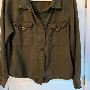 Sanctuary Utility Jacket in Dark Olive